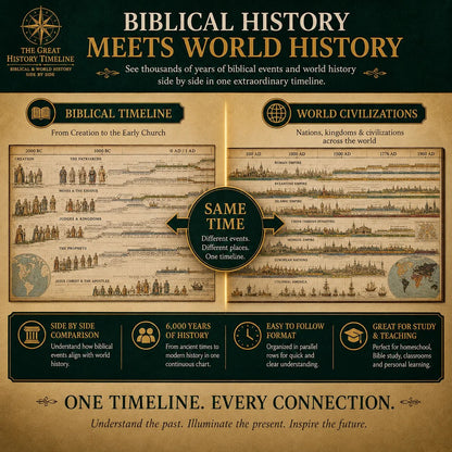 📢📢50% OFF !! ⏰Synchronological History Chart
