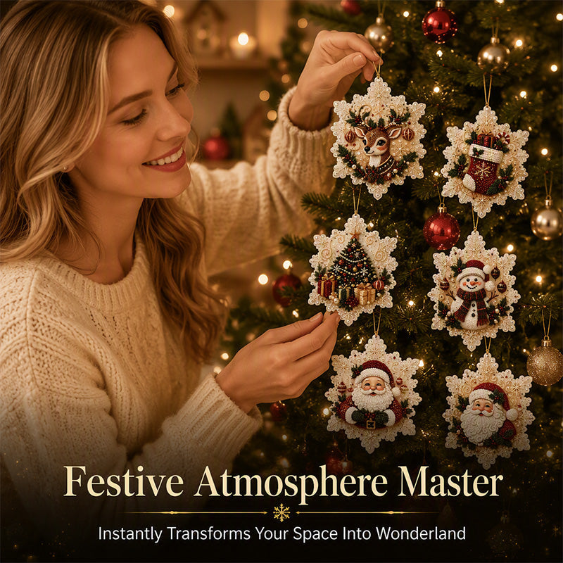 🎄 Last Day Special Price £9.99! 🎨 DIY Painting Ornaments – Festive, creative & hanging-ready ✨