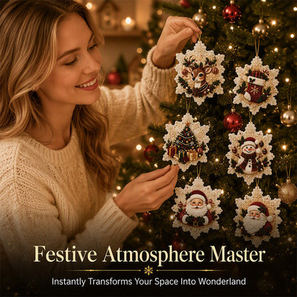🎄 Last Day Special Price £9.99! 🎨 DIY Painting Ornaments – Festive, creative & hanging-ready ✨