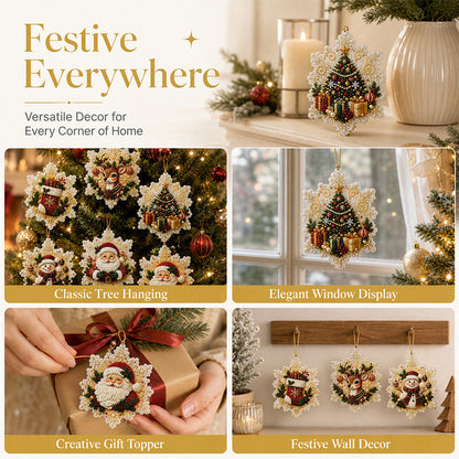 🎄 Last Day Special Price £9.99! 🎨 DIY Painting Ornaments – Festive, creative & hanging-ready ✨