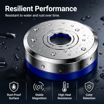 🧲 Split Pipe Cover with Magnetic Closure – No Tools Needed, Decorative Ring for Any Faucet