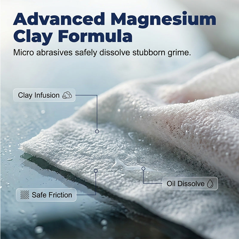 🚗✨ Car Glass Oil Film Removal Wipes – Quick Windshield & Mirror Cleaning for Oily Road Film