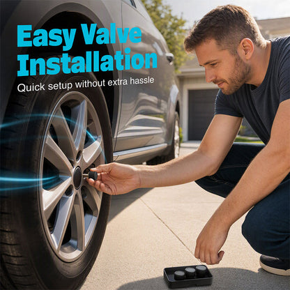 🚗 Never Miss Low Tyre Pressure! Wireless Tire Pressure Monitor With Instant Tracking