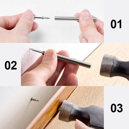 📢📢47% OFF !! ⏰Hardware Carbon Steel Nails for Seamless Installation