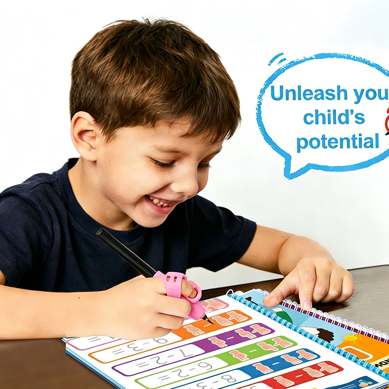 📢📢48% OFF !! ⏰Magic Grooved Handwriting Practice Book Set