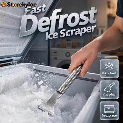 Stainless Steel Freezer Ice Scraper Tool - Hot Sale