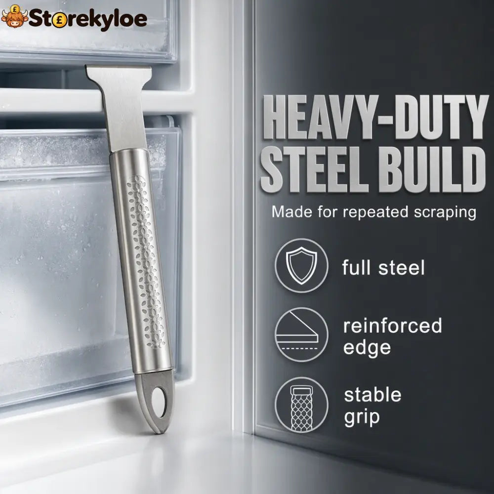 Stainless Steel Freezer Ice Scraper Tool - Hot Sale