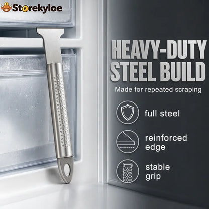 Stainless Steel Freezer Ice Scraper Tool - Hot Sale