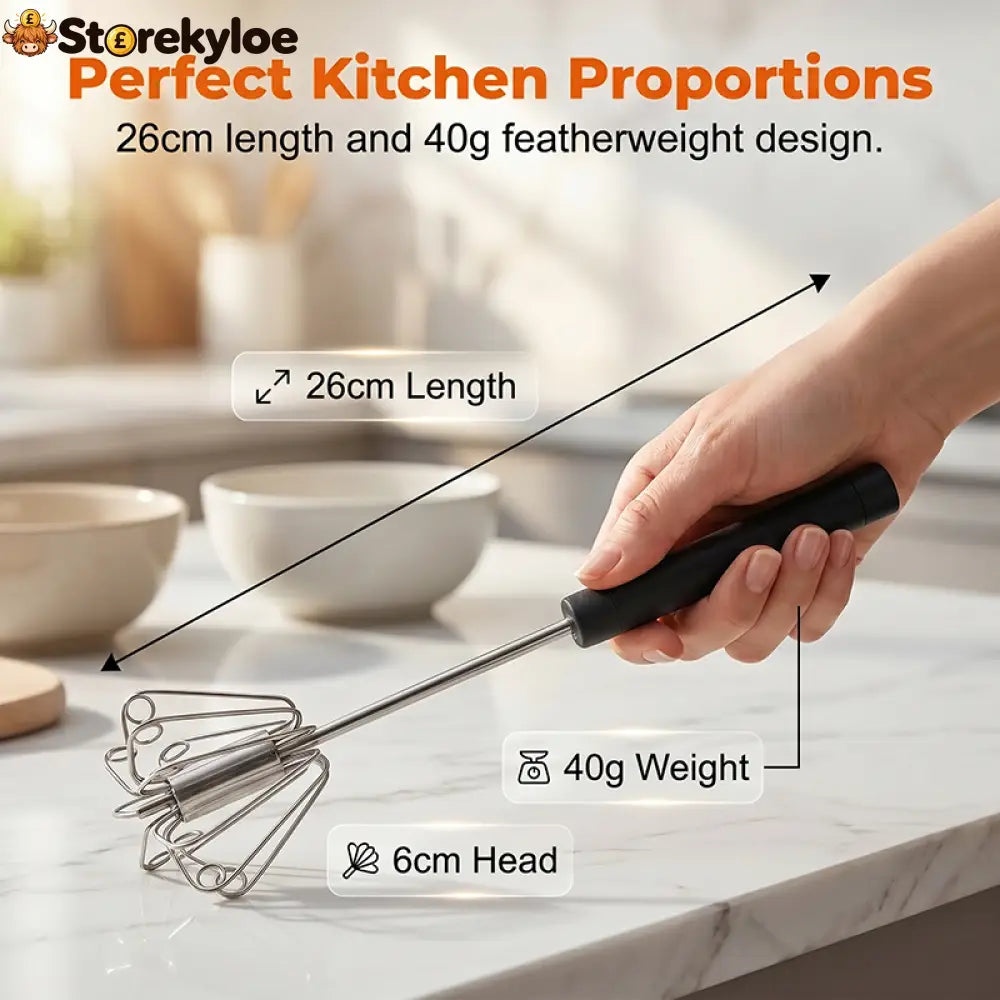 🔥Stainless Steel Hand Egg Beater 🥚✨ | Effortless Whisking – No Batter Splatter Dishwasher Safe & Built to Last 🔧