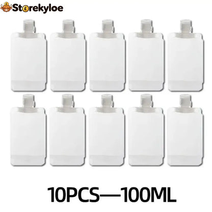 🌷Summer SALE - Portable Travel Fluid Makeup Packing Bag(10 Pcs）