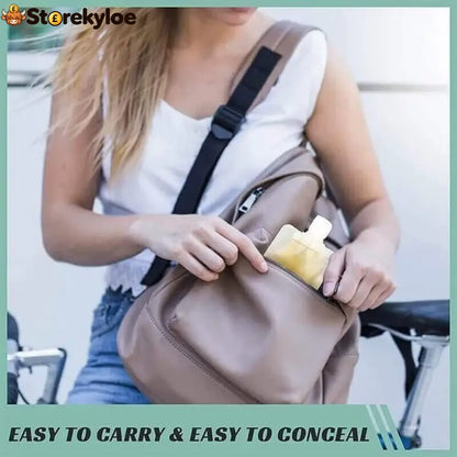 🌷Summer SALE - Portable Travel Fluid Makeup Packing Bag(10 Pcs）