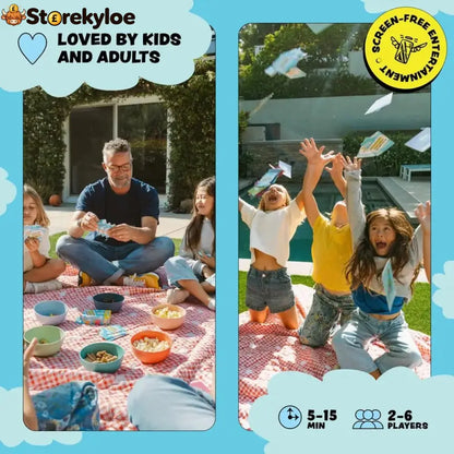 😂 Super Silly Go Fish Card Game | 52 Hilarious Illustrated Cards with 13 Ridiculous Categories for 2–6 Players Ages 4+ 🐟