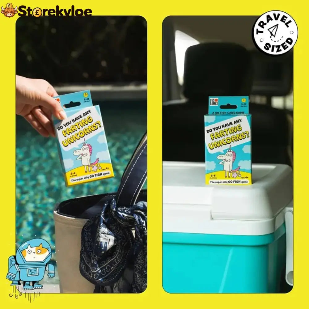 😂 Super Silly Go Fish Card Game | 52 Hilarious Illustrated Cards with 13 Ridiculous Categories for 2–6 Players Ages 4+ 🐟