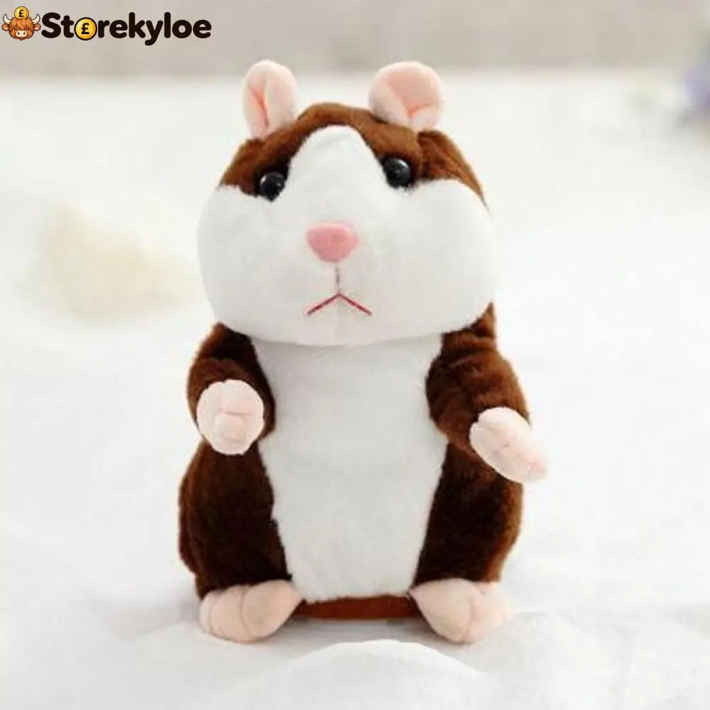 ✨Talking Hamster Plush – repeats whatever you say auto head-shaking hilarious fun for kids & adults.🎁 - Houseware &