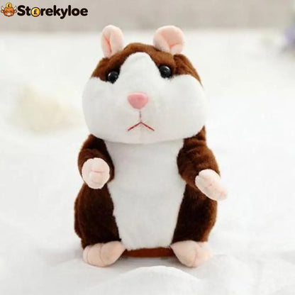 ✨Talking Hamster Plush – repeats whatever you say auto head-shaking hilarious fun for kids & adults.🎁 - Houseware &