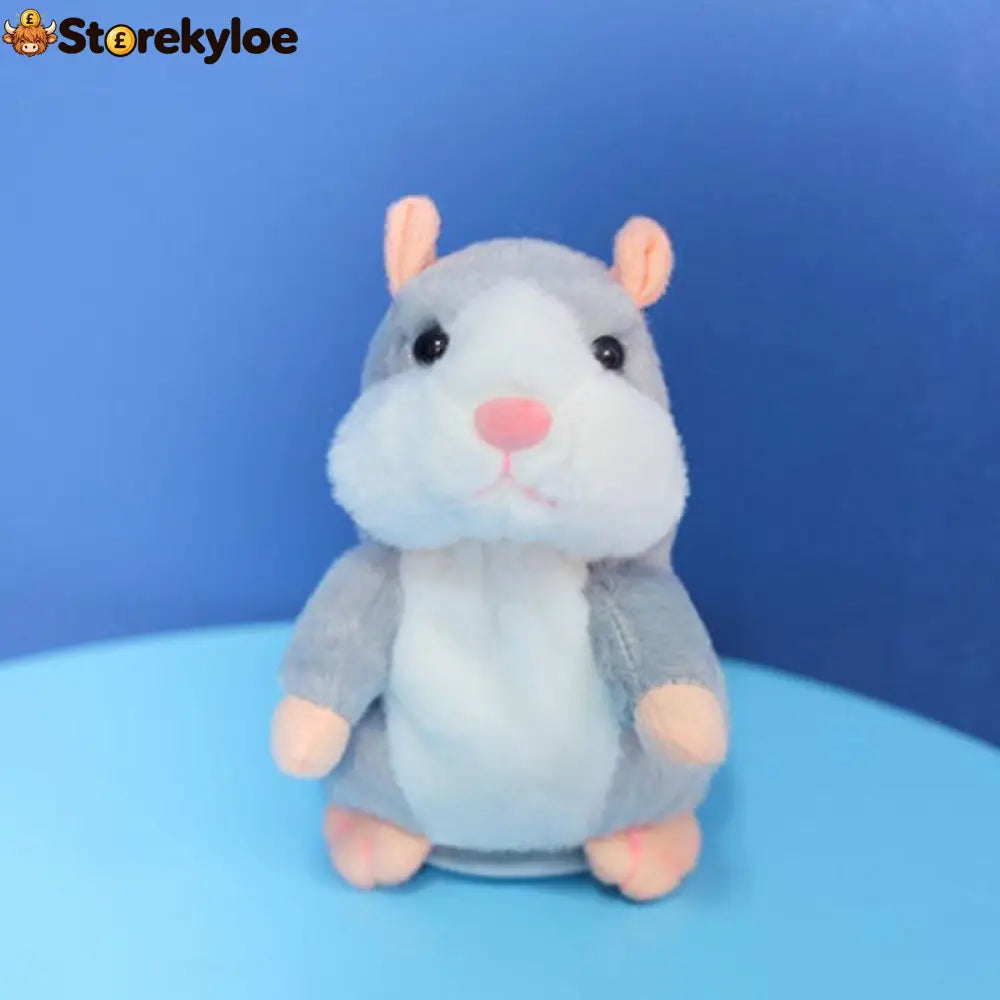 ✨Talking Hamster Plush – repeats whatever you say auto head-shaking hilarious fun for kids & adults.🎁 - Houseware &