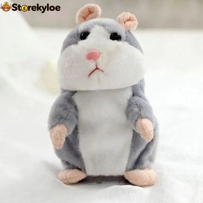 ✨Talking Hamster Plush – repeats whatever you say auto head-shaking hilarious fun for kids & adults.🎁 - Houseware &