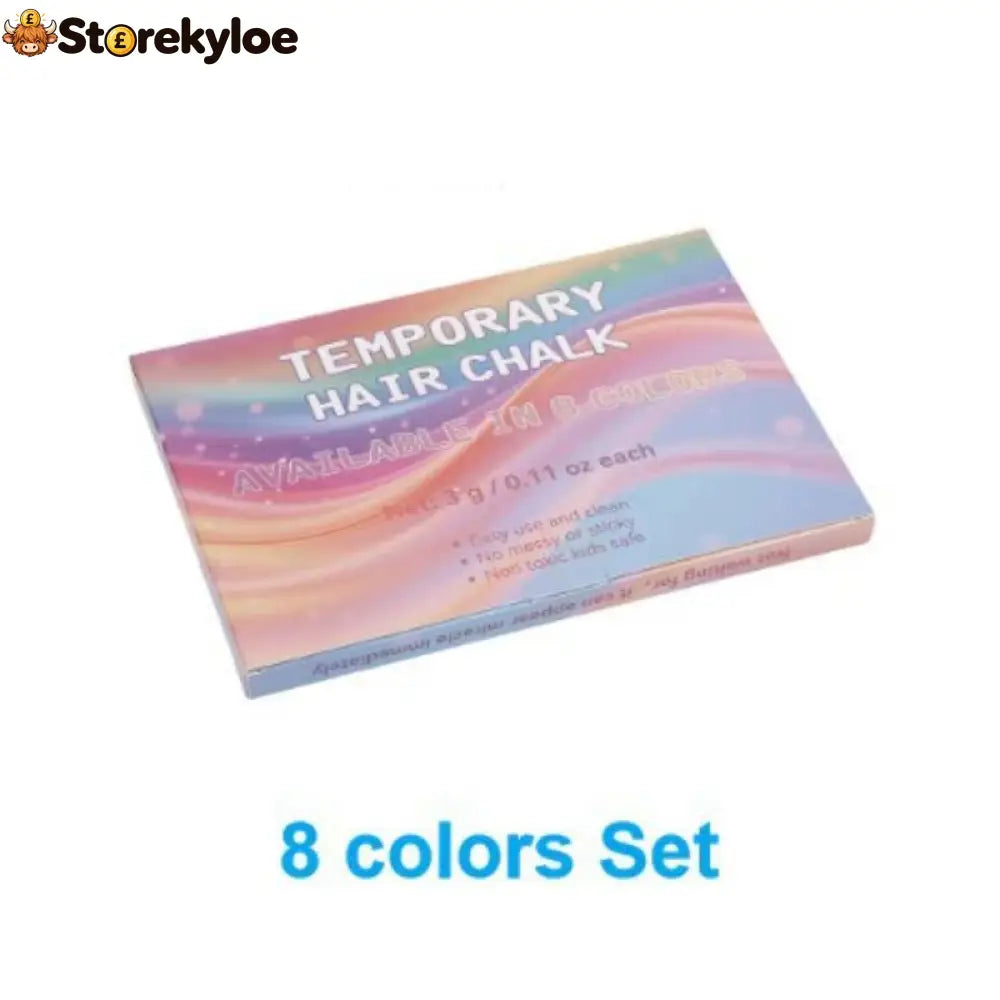 Temporary Hair Chalk Set for Girls