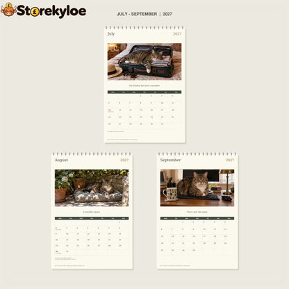 🔥The Cat Has the Good Chair - 2027 A4 Wall Calendar
