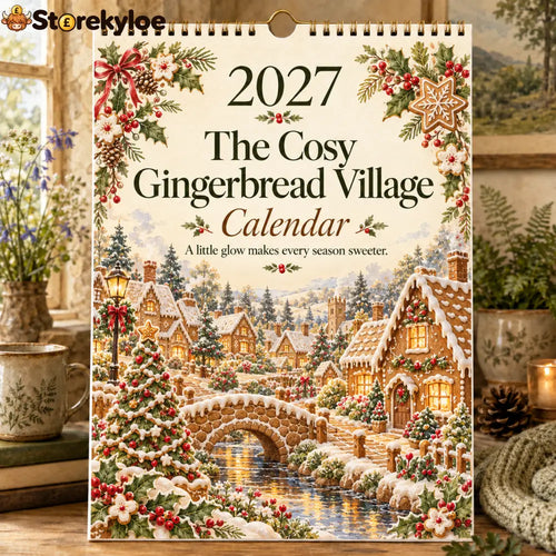 Landing Page Copy｜The Cosy Gingerbread Village 2027 Calendar