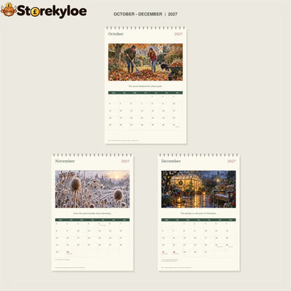 🔥The Garden Mum Made - 2027 A4 Wall Calendar