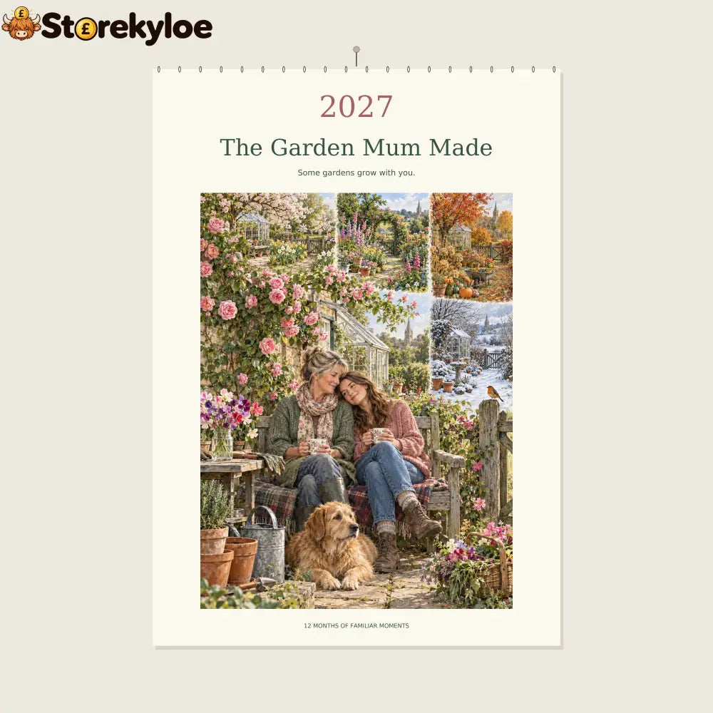 🔥The Garden Mum Made - 2027 A4 Wall Calendar