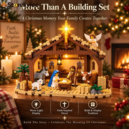 🌟The Nativity Story Building Block Set