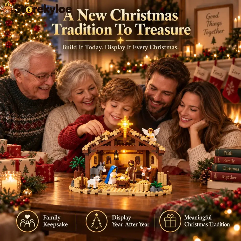 🌟The Nativity Story Building Block Set