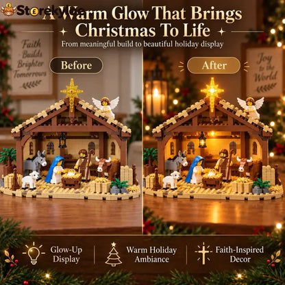 🌟The Nativity Story Building Block Set