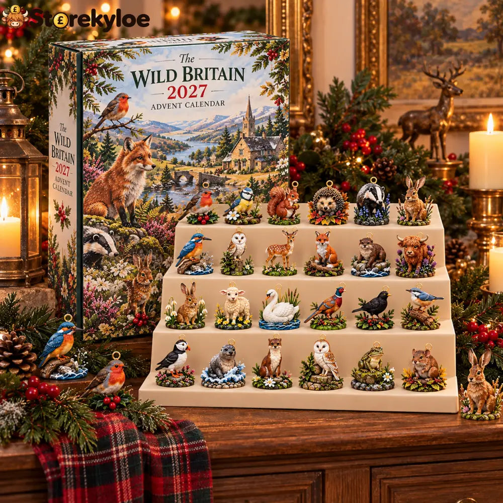 The Wild Britain Advent Calendar – 24 Days of British Wildlife & Countryside Magic: Open a little piece of the British