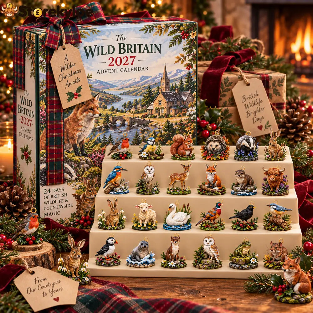 The Wild Britain Advent Calendar – 24 Days of British Wildlife & Countryside Magic: Open a little piece of the British