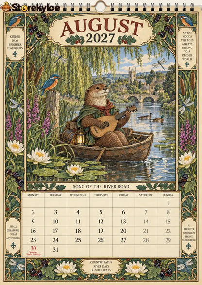 The Year in Britain 2027 – A Calendar for the Days We Wish We Could Visit Again: Twelve months of country paths curious