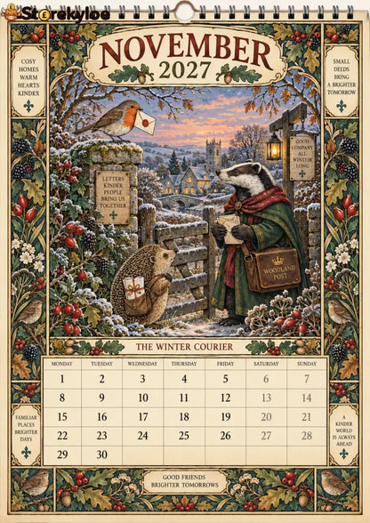 The Year in Britain 2027 – A Calendar for the Days We Wish We Could Visit Again: Twelve months of country paths curious