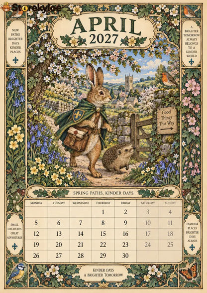 The Year in Britain 2027 – A Calendar for the Days We Wish We Could Visit Again: Twelve months of country paths curious