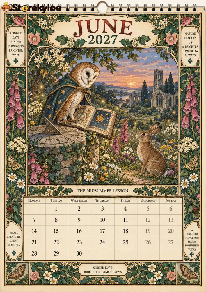 The Year in Britain 2027 – A Calendar for the Days We Wish We Could Visit Again: Twelve months of country paths curious