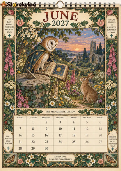 The Year in Britain 2027 – A Calendar for the Days We Wish We Could Visit Again: Twelve months of country paths curious