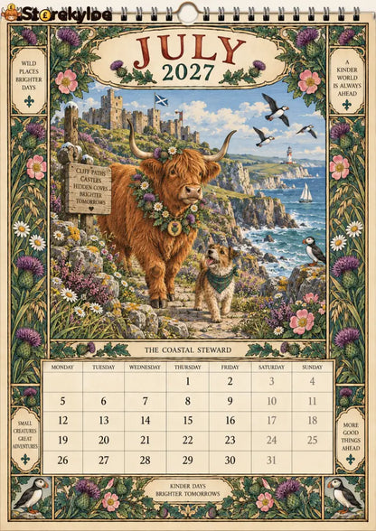 The Year in Britain 2027 – A Calendar for the Days We Wish We Could Visit Again: Twelve months of country paths curious