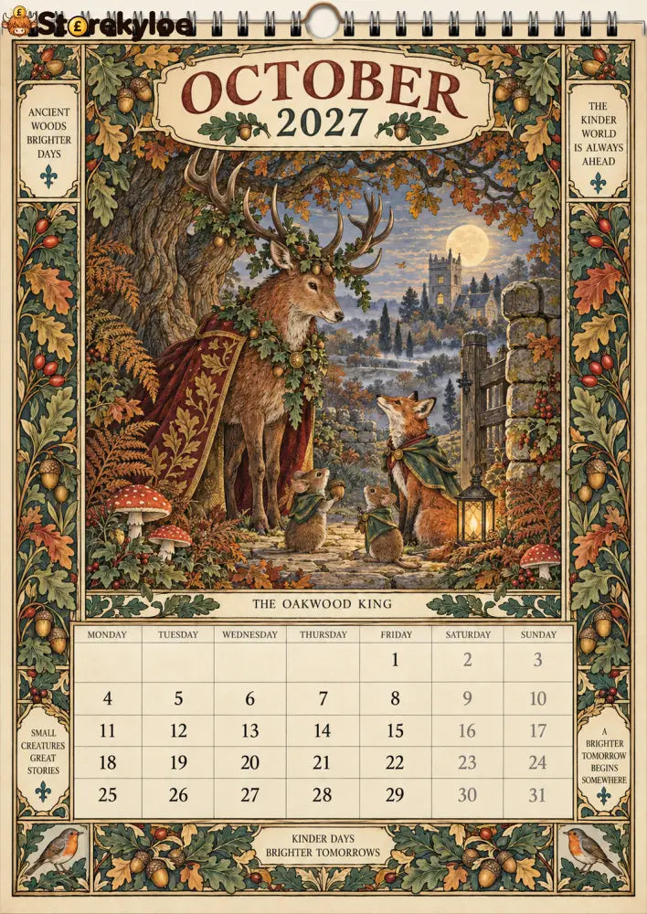 The Year in Britain 2027 – A Calendar for the Days We Wish We Could Visit Again: Twelve months of country paths curious