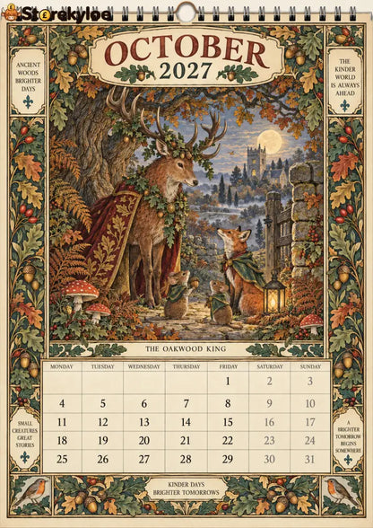 The Year in Britain 2027 – A Calendar for the Days We Wish We Could Visit Again: Twelve months of country paths curious