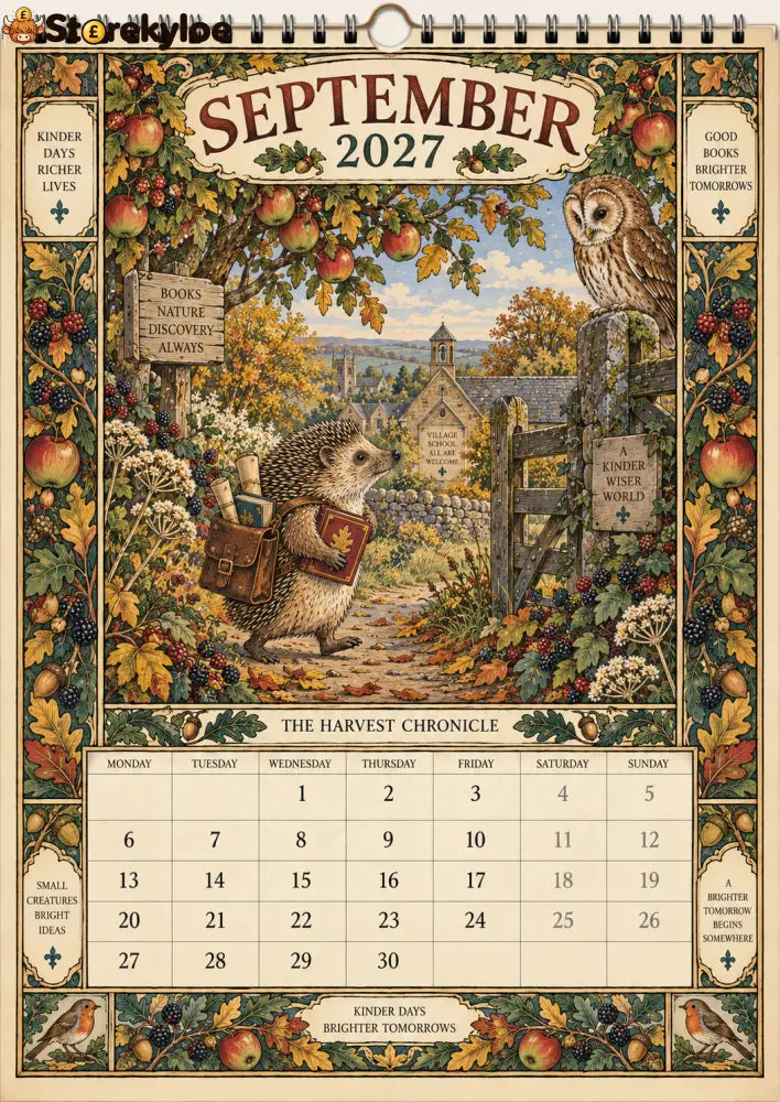 The Year in Britain 2027 – A Calendar for the Days We Wish We Could Visit Again: Twelve months of country paths curious