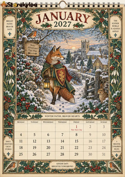 The Year in Britain 2027 – A Calendar for the Days We Wish We Could Visit Again: Twelve months of country paths curious