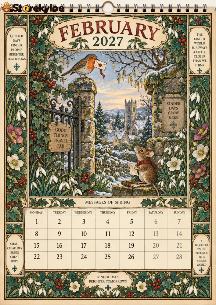 The Year in Britain 2027 – A Calendar for the Days We Wish We Could Visit Again: Twelve months of country paths curious