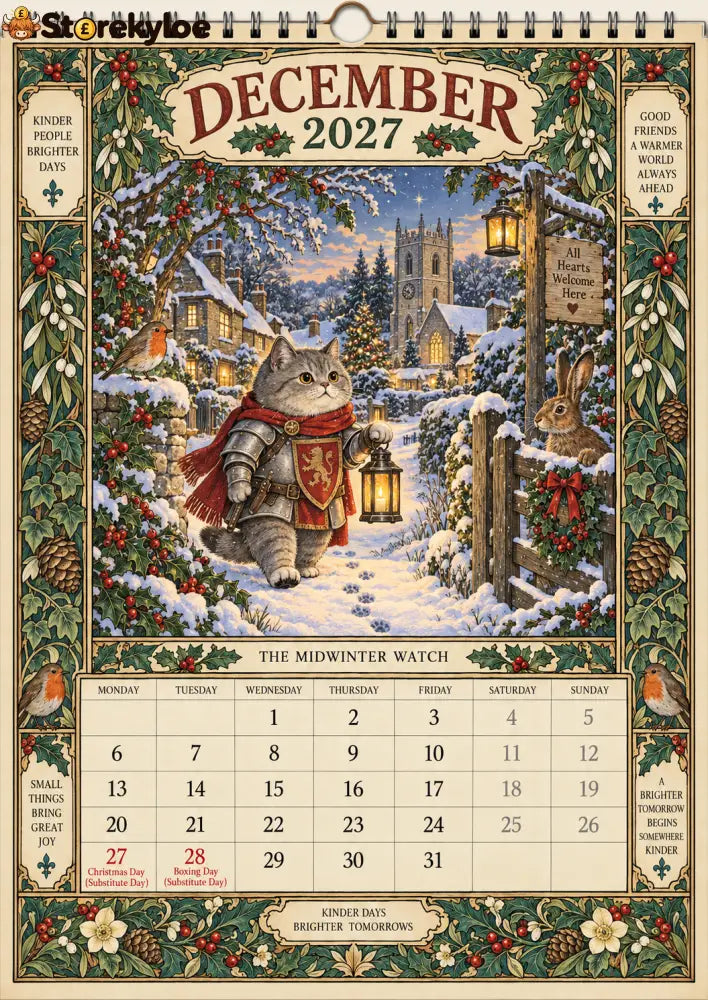 The Year in Britain 2027 – A Calendar for the Days We Wish We Could Visit Again: Twelve months of country paths curious