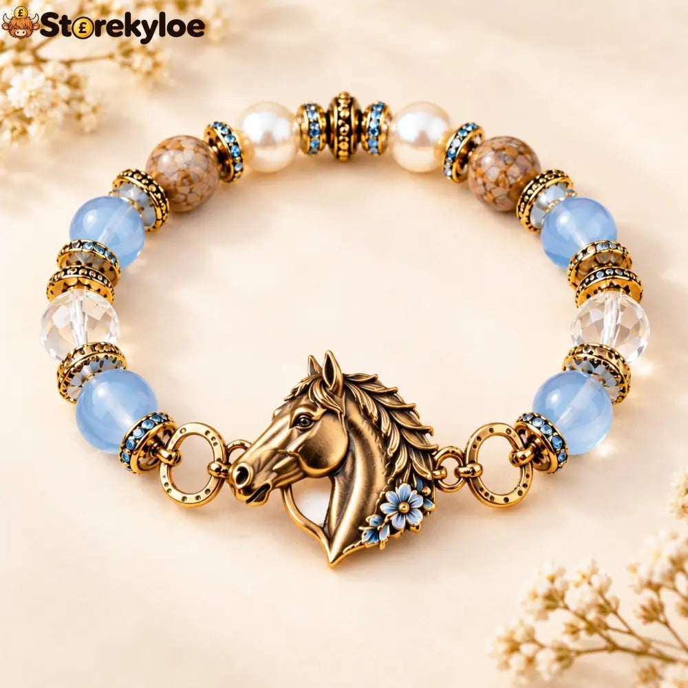 🐴 Therapy Horse Healing Bracelet