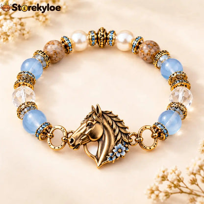 🐴 Therapy Horse Healing Bracelet