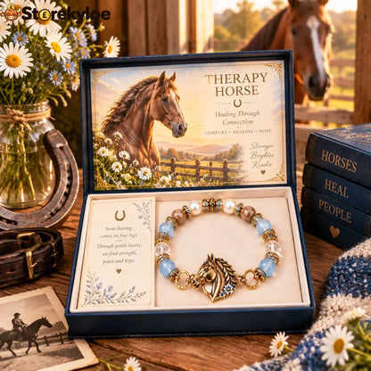 🐴 Therapy Horse Healing Bracelet
