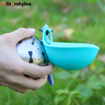 ⏳Time-Limited Special⏰2-in-1 Portable Dog Water Bottle for Small Dogs - Leak-Proof & Compact