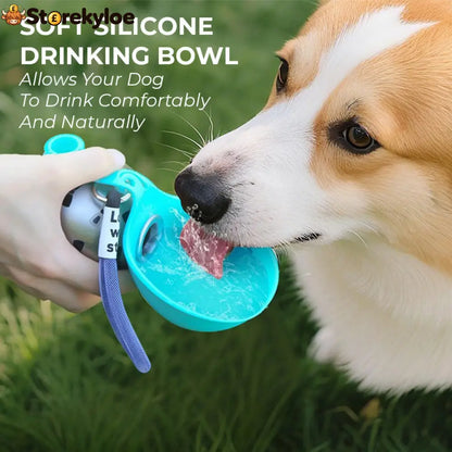⏳Time-Limited Special⏰2-in-1 Portable Dog Water Bottle for Small Dogs - Leak-Proof & Compact