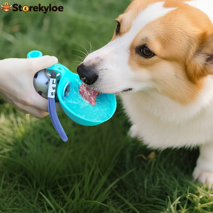 ⏳Time-Limited Special⏰2-in-1 Portable Dog Water Bottle for Small Dogs - Leak-Proof & Compact