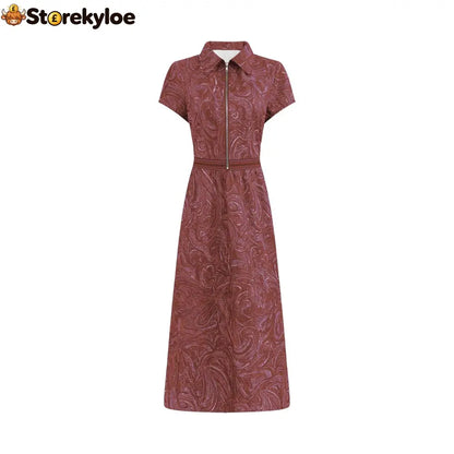 🌟 Timeless Paisley Print Maxi Dress: Effortless Elegance for Every Occasion